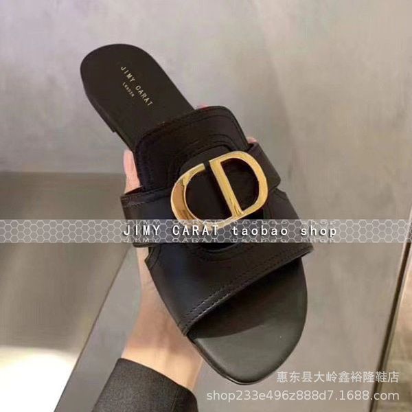 slippers sandals fashion 2021 summer new black half slippers with metal buckle for women zly
slippers sandals fashion 2021 summer new black half slippers with metal buckle for women zly