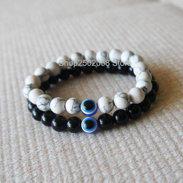 charm bracelets 2pcs handmade eye bead ball quality stones charms of men and women jewelry, Golden;silver
charm bracelets 2pcs handmade eye bead ball quality stones charms of men and women jewelry, Golden;silver