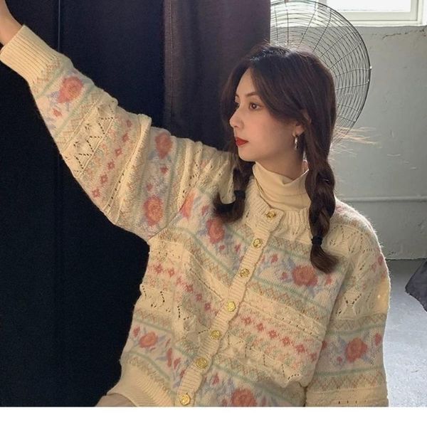 women's knits & tees japanese soft knitted cardigan early spring 2021 loose retro lazy sweater coat women, White
women's knits & tees japanese soft knitted cardigan early spring 2021 loose retro lazy sweater coat women, White