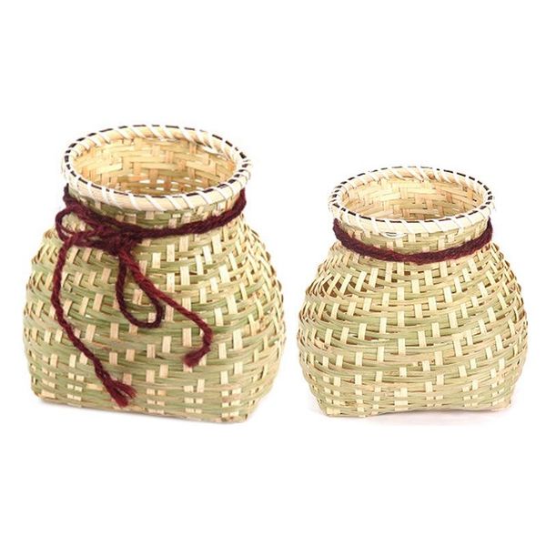 storage baskets 2x natural bamboo weaving basket wicker container for snack candy food small flower pot rattan decoration-b & a
storage baskets 2x natural bamboo weaving basket wicker container for snack candy food small flower pot rattan decoration-b & a
