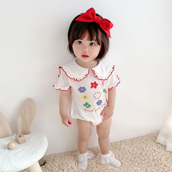 Baby Romper Flower Jumpsuit Summer Baby Girls Clothes Doll Collar Infant Girls Romper Toddler Playsuit Outfits Sunsuit, Beige
Baby Romper Flower Jumpsuit Summer Baby Girls Clothes Doll Collar Infant Girls Romper Toddler Playsuit Outfits Sunsuit, Beige