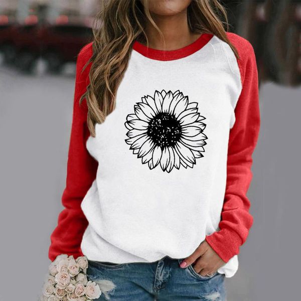 women's t-shirt floral print women tshirt autumn harajuku clothes long sleeve casual tee fashion female loose kawaii for g2, White
women's t-shirt floral print women tshirt autumn harajuku clothes long sleeve casual tee fashion female loose kawaii for g2, White