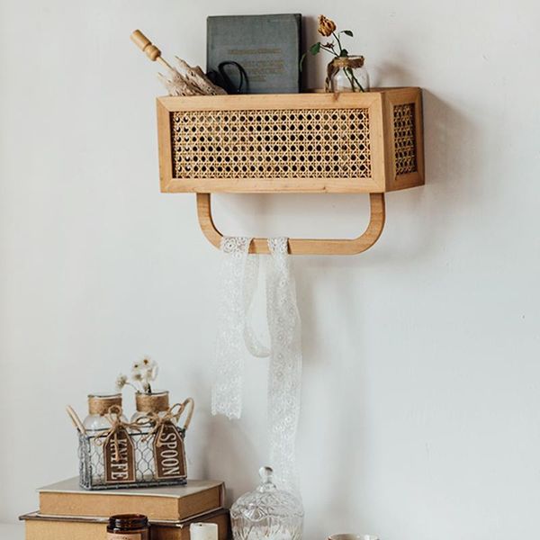 hooks & rails nordic wall mounted shelf ratten hand made storage rack basket bohemia
hooks & rails nordic wall mounted shelf ratten hand made storage rack basket bohemia
