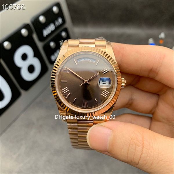 selling luxury men's watches ew factory made watch 40mm 3255 timing movement fashion week calendar automatic machinery wristwatch-75, Slivery;brown
selling luxury men's watches ew factory made watch 40mm 3255 timing movement fashion week calendar automatic machinery wristwatch-75, Slivery;brown
