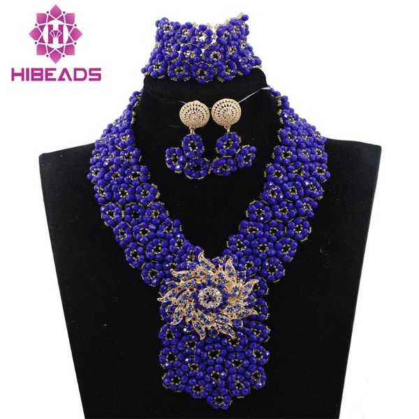 earrings & necklace fantastic blue bridal jewelry set african wedding beads jewellery nigerian bride wd575, Silver
earrings & necklace fantastic blue bridal jewelry set african wedding beads jewellery nigerian bride wd575, Silver