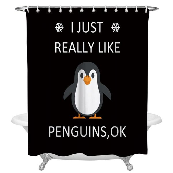 shower curtains i really like penguins waterproof fabric curtain polyester bathroom decoration accessories cortinas
shower curtains i really like penguins waterproof fabric curtain polyester bathroom decoration accessories cortinas