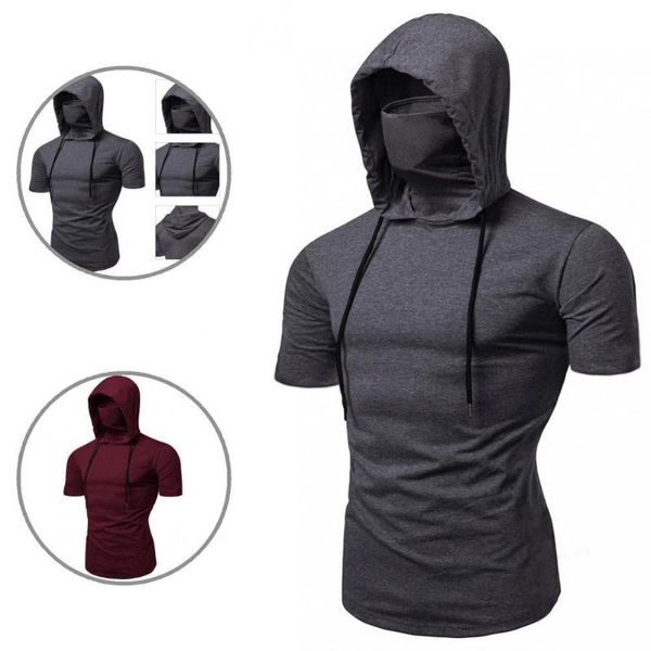 men's casual shirts fit simple hooded men sports shirt slim sweat absorption for gym, White;black
men's casual shirts fit simple hooded men sports shirt slim sweat absorption for gym, White;black