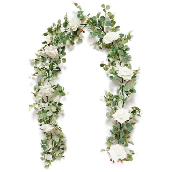 decorative flowers & wreaths fake rose vine plants artificial flower hanging ivy home el office wedding party garden decor
decorative flowers & wreaths fake rose vine plants artificial flower hanging ivy home el office wedding party garden decor
