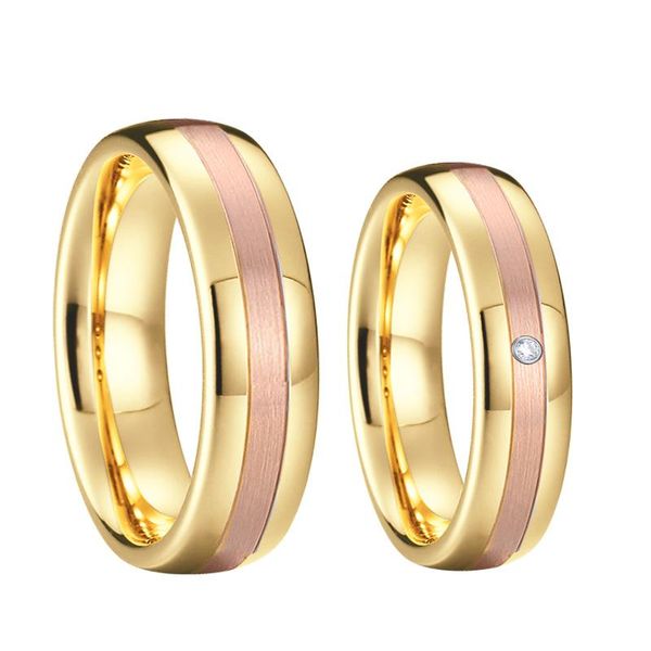 wedding rings unique golden bicolor men's tungsten carbide ring women jewelry lovers alliance for couple anniversary gift, Slivery;golden
wedding rings unique golden bicolor men's tungsten carbide ring women jewelry lovers alliance for couple anniversary gift, Slivery;golden