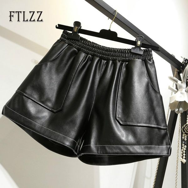2021 new pu leahter women black high waist faux leather ladies causal plus size female short shorts i5bh, White;black
2021 new pu leahter women black high waist faux leather ladies causal plus size female short shorts i5bh, White;black