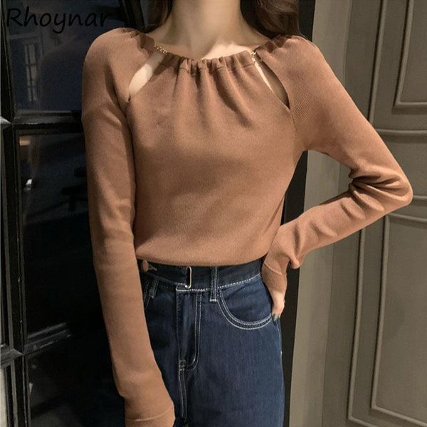 women's sweaters pullovers women trendy tender ladies dating long sleeve korean style aesthetics leisure design french romantic sweater, White;black
women's sweaters pullovers women trendy tender ladies dating long sleeve korean style aesthetics leisure design french romantic sweater, White;black