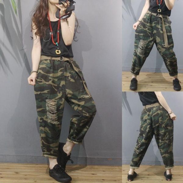 women's pants & capris 2021 spring autumn women casual camo female rock loose printed trousers ladies fashion woolen h165, Black;white
women's pants & capris 2021 spring autumn women casual camo female rock loose printed trousers ladies fashion woolen h165, Black;white