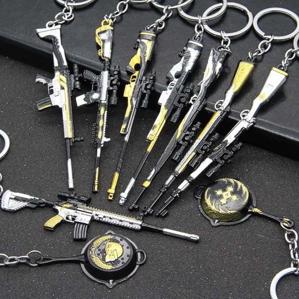 new collection jedi survival keychain pendant pendant eating chicken metal game perimeter gun weapon model 98k key chain model
new collection jedi survival keychain pendant pendant eating chicken metal game perimeter gun weapon model 98k key chain model