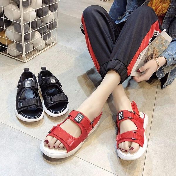 2021 new women sandals female thick bottom wedges mid heel platform shoes woman boat beach sandals hook & loop flat casual shoes, Black
2021 new women sandals female thick bottom wedges mid heel platform shoes woman boat beach sandals hook & loop flat casual shoes, Black
