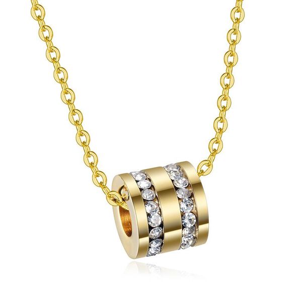pendant necklaces circle zircon necklace fashion clavicle chain women stainless steel jewelry gift, Silver
pendant necklaces circle zircon necklace fashion clavicle chain women stainless steel jewelry gift, Silver