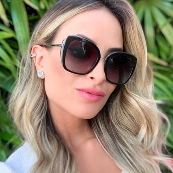 sunglasses 2021 oversized women retro square sun glasses for brand feminino, White;black
sunglasses 2021 oversized women retro square sun glasses for brand feminino, White;black