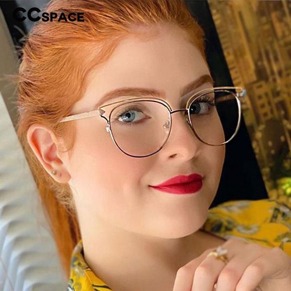 fashion sunglasses frames 48185 anti-blue light vintage cat eye metal glasses men women optical computer, Black
fashion sunglasses frames 48185 anti-blue light vintage cat eye metal glasses men women optical computer, Black