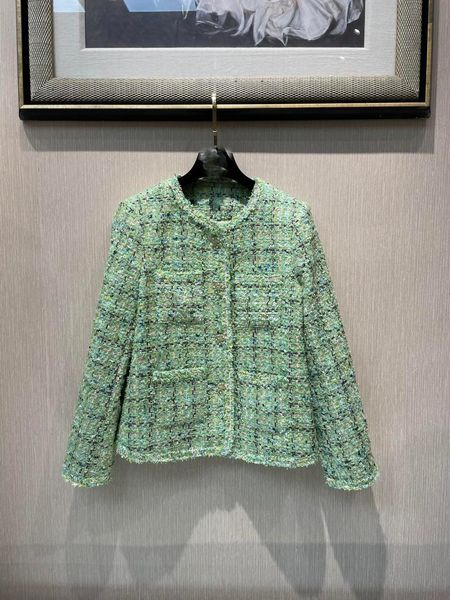 women's jackets 2021fw autumn women green plaid tweed jacket overcoat female casual chic coat gdnz 7.01, Black;brown
women's jackets 2021fw autumn women green plaid tweed jacket overcoat female casual chic coat gdnz 7.01, Black;brown