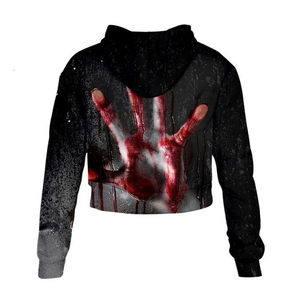 2021 new 3d digital printing pattern halloween fashion navel jacket female plus size cross-border jsvv, Black
2021 new 3d digital printing pattern halloween fashion navel jacket female plus size cross-border jsvv, Black