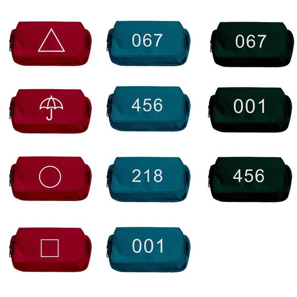 storage bags squid game round six pencil case women pen bag student school oxford handbag
storage bags squid game round six pencil case women pen bag student school oxford handbag