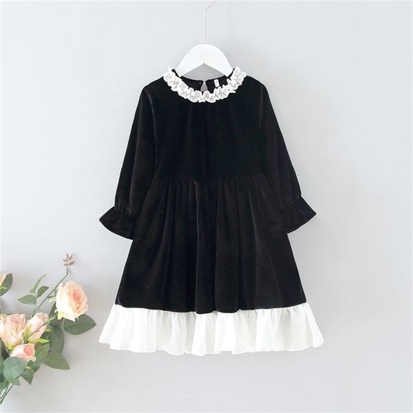 gooporson fall kids dresses for girls fashion lace long sleeve princess dress velvet vestidos autumn children costume 210715, Red;yellow
gooporson fall kids dresses for girls fashion lace long sleeve princess dress velvet vestidos autumn children costume 210715, Red;yellow