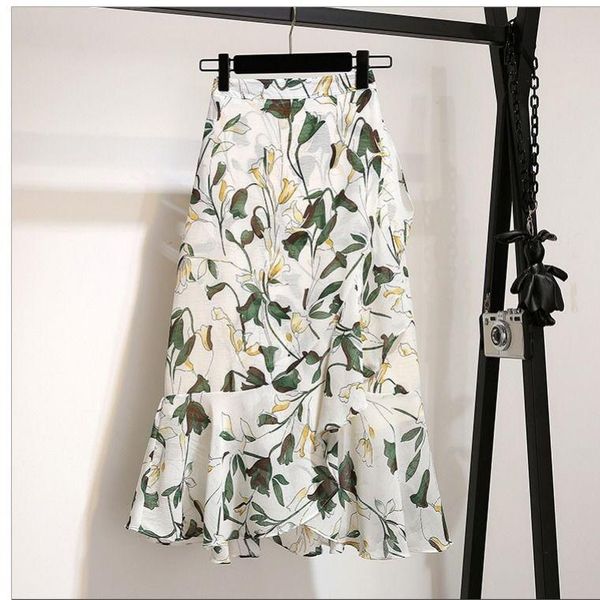 skirts spring and summer chiffon skirt 2021 floral with high waist thin irregular ruffle a-line, Black
skirts spring and summer chiffon skirt 2021 floral with high waist thin irregular ruffle a-line, Black