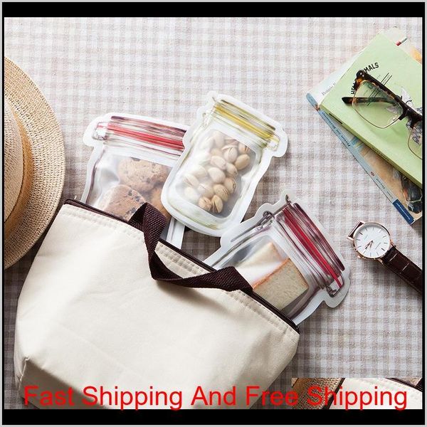 500pcs reusable food storage zipper bags mason jar shape snacks airtight seal food saver leak-proof bags kitchen qylhjf lipper
500pcs reusable food storage zipper bags mason jar shape snacks airtight seal food saver leak-proof bags kitchen qylhjf lipper