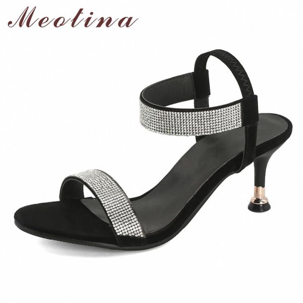 dress shoes meotina women crystal high heel sandals round toe stiletto heels footwear ladies summer party black plus size 46
dress shoes meotina women crystal high heel sandals round toe stiletto heels footwear ladies summer party black plus size 46