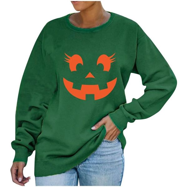 women's t-shirt 2021 est autumn winter hoodies t_shirts women fashion casual long sleeve round neck halloween print sweater, White
women's t-shirt 2021 est autumn winter hoodies t_shirts women fashion casual long sleeve round neck halloween print sweater, White