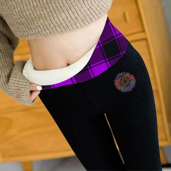 women's leggings winter warm women casual thicken printed span ladies high waist keep long pants pantalones de mujer, Black
women's leggings winter warm women casual thicken printed span ladies high waist keep long pants pantalones de mujer, Black