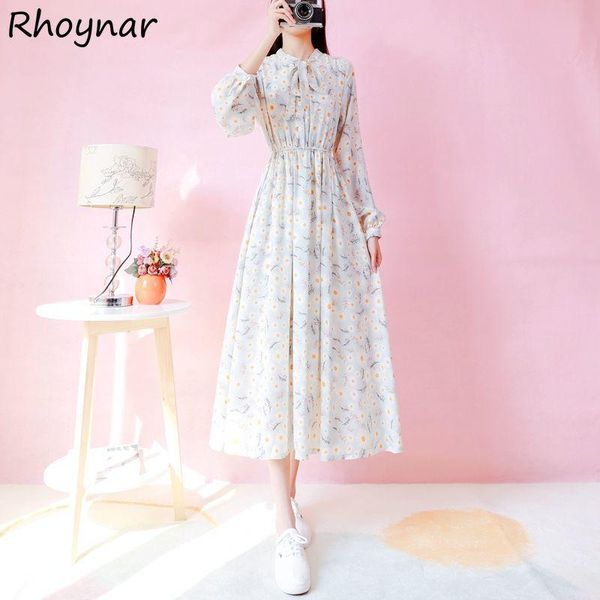 casual dresses long puff sleeve dress women chiffon bowknot mid-calf tender holiday cozy retro floral vestido college female chic ins, Black;gray
casual dresses long puff sleeve dress women chiffon bowknot mid-calf tender holiday cozy retro floral vestido college female chic ins, Black;gray