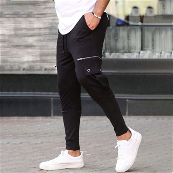 mens outdoor cargo sweatpants fashion trend drawstring fitness running long pants summer male new plus size casual skinny trousers, Black
mens outdoor cargo sweatpants fashion trend drawstring fitness running long pants summer male new plus size casual skinny trousers, Black