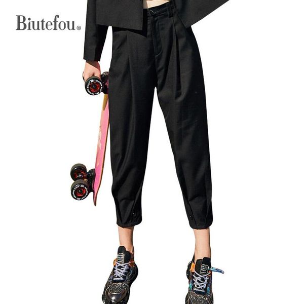 women's pants & capris 2021 spring and summer wide leg women fashion high waist ankle-length, Black;white
women's pants & capris 2021 spring and summer wide leg women fashion high waist ankle-length, Black;white