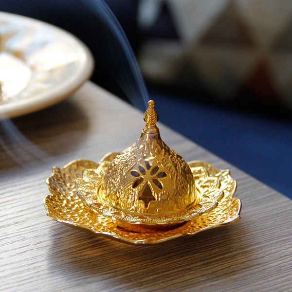 fragrance lamps good quality fast research golden metal arabic burner incense set with tray
fragrance lamps good quality fast research golden metal arabic burner incense set with tray