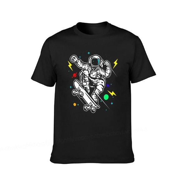 men's t-shirts funny astronaut space lovers summer tshirt 100% cotton short sleeve tees clothing t shirts, White;black
men's t-shirts funny astronaut space lovers summer tshirt 100% cotton short sleeve tees clothing t shirts, White;black
