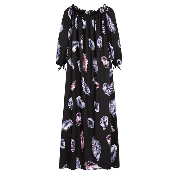 vintage floral print loose womens dresses a line autumn summer o neck petal 3 4 sleeve bohemian elegant party, Black;gray
vintage floral print loose womens dresses a line autumn summer o neck petal 3 4 sleeve bohemian elegant party, Black;gray
