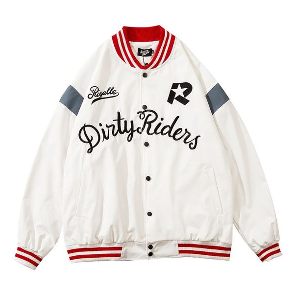 men's jackets letter embroidery baseball jacket mens autumn casual contrast paneled letterman streetwear loose outerwear men, Black;brown
men's jackets letter embroidery baseball jacket mens autumn casual contrast paneled letterman streetwear loose outerwear men, Black;brown