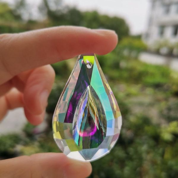 2pcs 38mm rainbow crystal suncatcher hanging pendant chandelier prism parts lamp beads chain home wedding decoration figurine
2pcs 38mm rainbow crystal suncatcher hanging pendant chandelier prism parts lamp beads chain home wedding decoration figurine