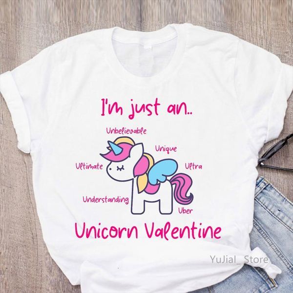 i am just an men t shirt unicorn valentine letter print and women tshirts funny graphic femme harajuku kawaii clothes, White;black
i am just an men t shirt unicorn valentine letter print and women tshirts funny graphic femme harajuku kawaii clothes, White;black