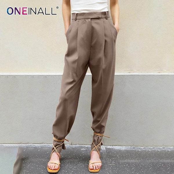 women's pants & capris oneinall casual fold pleated for females high waist slimming temperament loose minimalist trousers 2021 autumn, Black;white
women's pants & capris oneinall casual fold pleated for females high waist slimming temperament loose minimalist trousers 2021 autumn, Black;white