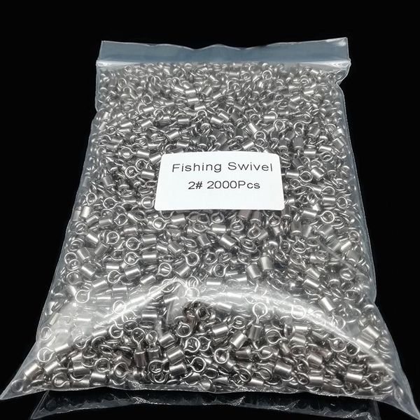500/1000/2000/3000pcs 1#-14#/1-0/2-0/3-0 bearing rolling swivel connector lure link copper fishing tackle accessories fish tool
500/1000/2000/3000pcs 1#-14#/1-0/2-0/3-0 bearing rolling swivel connector lure link copper fishing tackle accessories fish tool