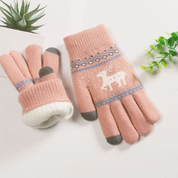 gloves female winter warm autumn student touch screen plus thick plush wool knitted cotton five finger men riding, Blue;gray
gloves female winter warm autumn student touch screen plus thick plush wool knitted cotton five finger men riding, Blue;gray