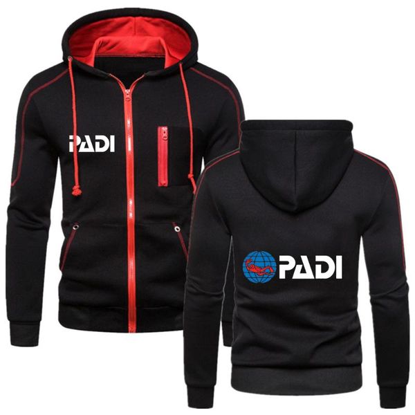 men's hoodies & sweatshirts 2021 spring autumn scuba driver padi print cotton zipper hoodie fitness sweatshirt solid fleece college sty, Black
men's hoodies & sweatshirts 2021 spring autumn scuba driver padi print cotton zipper hoodie fitness sweatshirt solid fleece college sty, Black