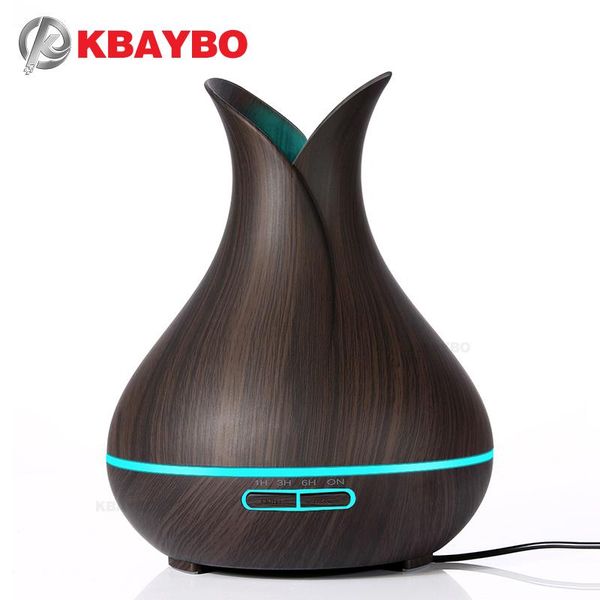 kbaybo 400ml electric aroma essential oil diffuser ultrasonic air humidifier wood grain cool mist maker led night light for home
kbaybo 400ml electric aroma essential oil diffuser ultrasonic air humidifier wood grain cool mist maker led night light for home