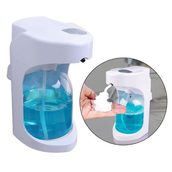 liquid soap dispenser 500ml automatic touchless sanitizer infrared smart sensor for kitchen bathroom
liquid soap dispenser 500ml automatic touchless sanitizer infrared smart sensor for kitchen bathroom