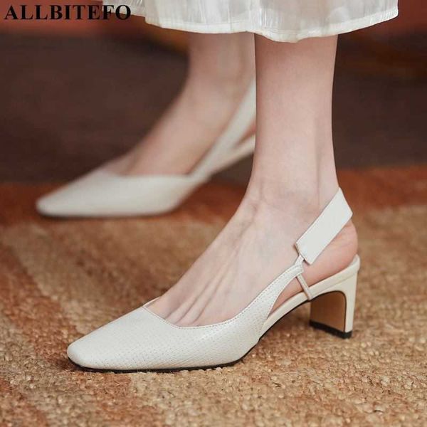 allbitefo fashion brand genuine leather square toe thick heels office ladies shoes summer women sandals women heels shoes 210611, Black
allbitefo fashion brand genuine leather square toe thick heels office ladies shoes summer women sandals women heels shoes 210611, Black