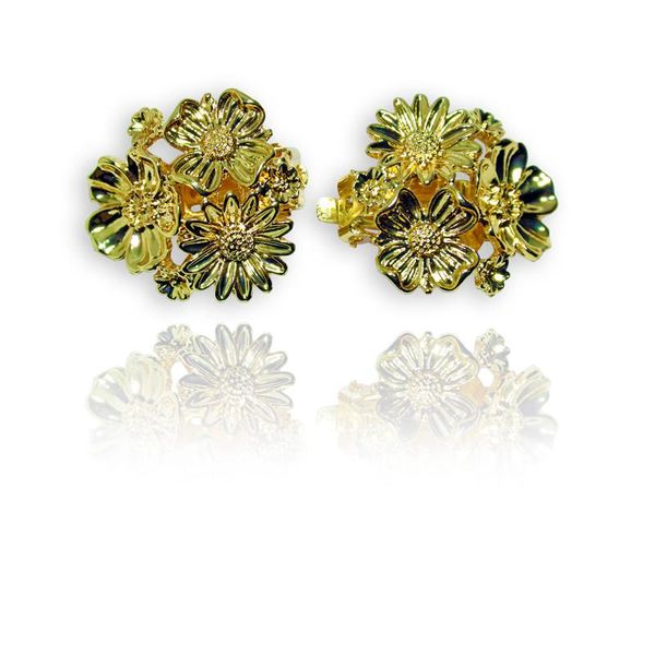 clip-on & screw back rose ear clips do not need to puncture gold clip earrings wedding bridal accessories jewelry, Silver
clip-on & screw back rose ear clips do not need to puncture gold clip earrings wedding bridal accessories jewelry, Silver