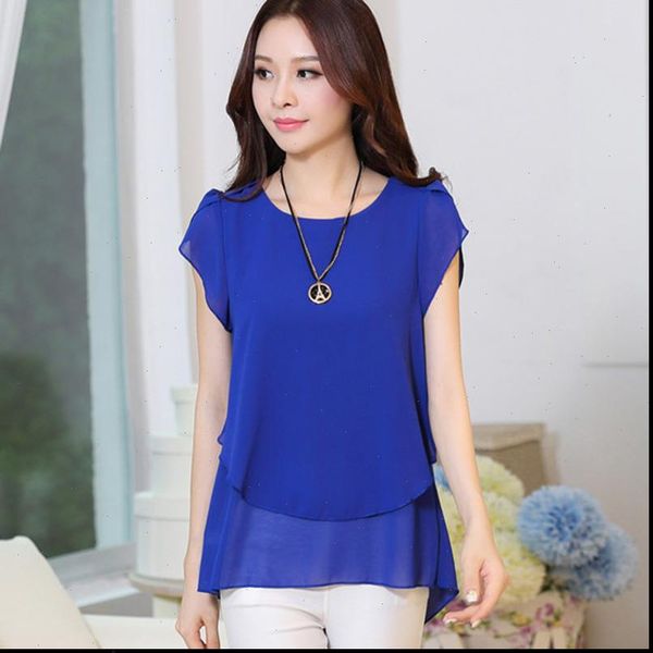 women blouse shirt summer chiffon blouse plus size 5xl 2021 new short sleeve casual ladies female elegant loose b215, White
women blouse shirt summer chiffon blouse plus size 5xl 2021 new short sleeve casual ladies female elegant loose b215, White