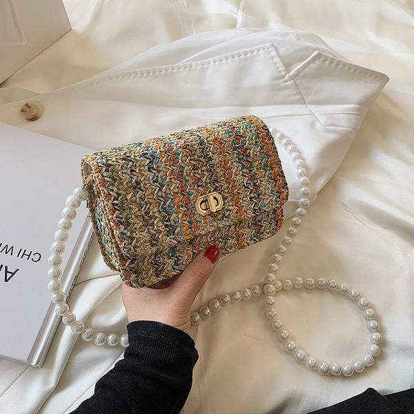 new handbags summer straw female 2021 fashion net red small square bag woven pearl chain one shoulder messenger factory direct sale
new handbags summer straw female 2021 fashion net red small square bag woven pearl chain one shoulder messenger factory direct sale