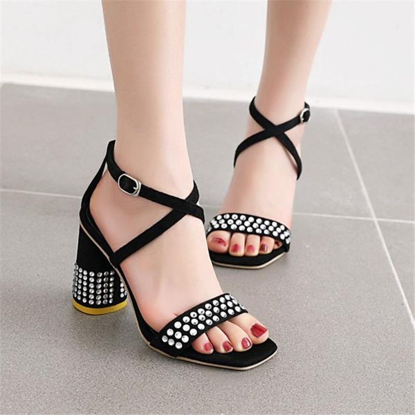 sandals pxelena design crystal cross strap gladiator women faux suede round high heels rhinestone dress party shoes black pink
sandals pxelena design crystal cross strap gladiator women faux suede round high heels rhinestone dress party shoes black pink